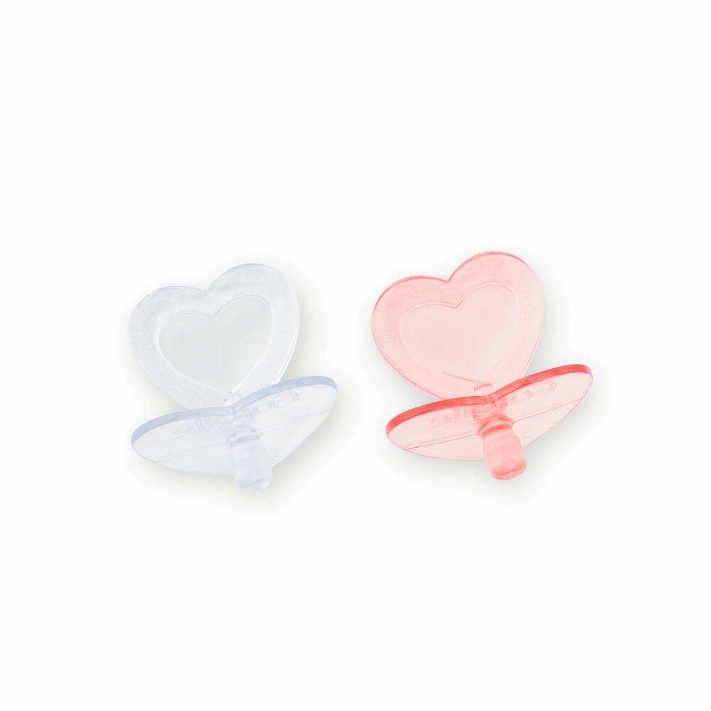 Corolle MGP Schnuller, 2er Set, Puppenschnuller, Puppenzubehör, Puppen Zubehör, für alle 36 - 42 cm Corolle Babypuppen, 9000140370