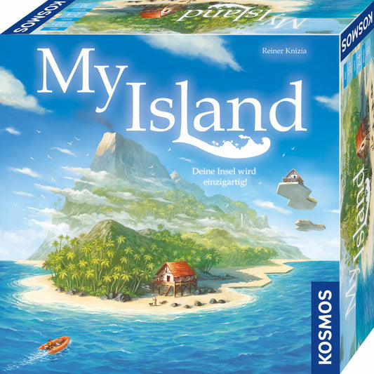 KOSMOS My Island, board game, family game, parlor game, legacy game, 682224