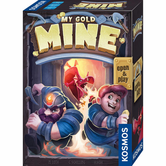KOSMOS My Gold Mine, card game, card game, family game, children's game, from 7 years, 680770