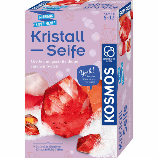 KOSMOS Kristall-Seife, Experimentieren, Basteln, Lernen, Entdecken, Spielzeug, ab 8 Jahren, 657925