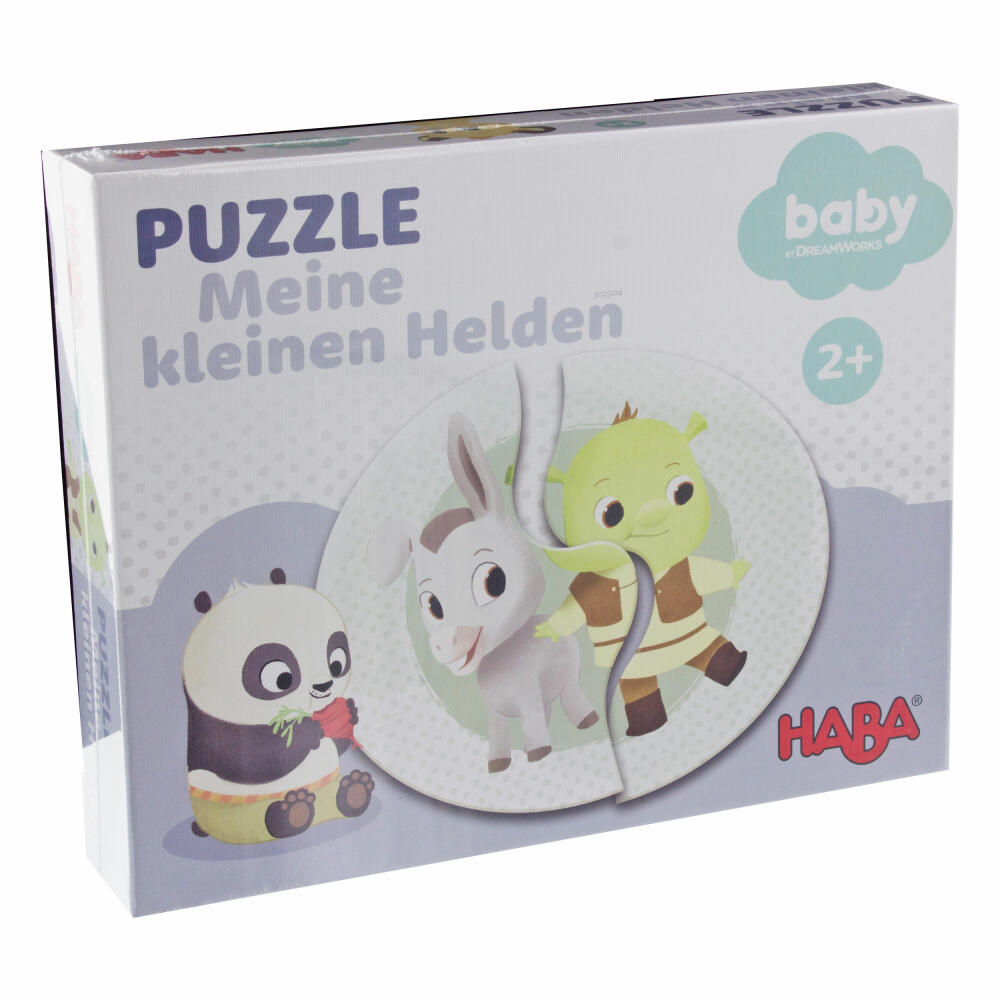 HABA Puzzle My Little Heroes, 12 pcs., Educational Toys, Children's Puzzles, Games, 302904