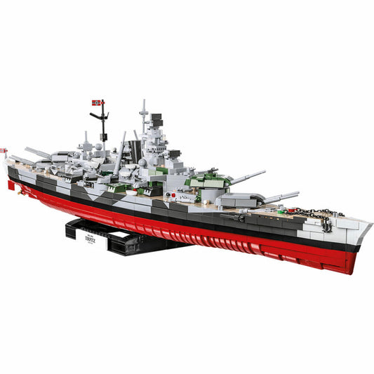 COBI Klemmbausteinset Battleship Tirpitz, World War 2 Historical Collection, Schiff, Klemmbausteine, Kunststoff, 2880 Teile, 4839