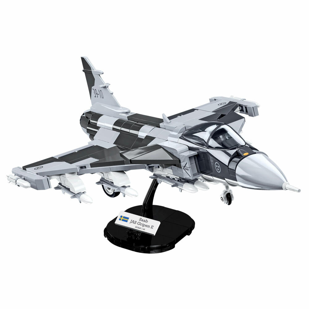 COBI interlocking brick set Saab JAS 39 Gripen E, Armed Forces, aircraft, fighter aircraft, interlocking bricks, 480 pieces, 5820