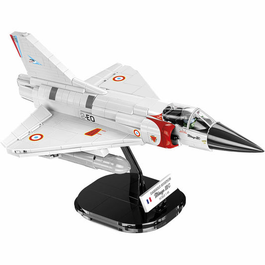 COBI Klemmbausteinset Mirage IIIC Cigognes, Armed Forces, Flugzeug, Jagdflugzeug, Klemmbausteine, 436 Teile, 5826