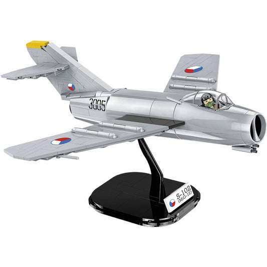 COBI Klemmbausteinset S-102 Czechoslovak Air Force, Armed Forces, Flugzeug, Kampfflugzeug, Klemmbausteine, 504 Teile, 5821