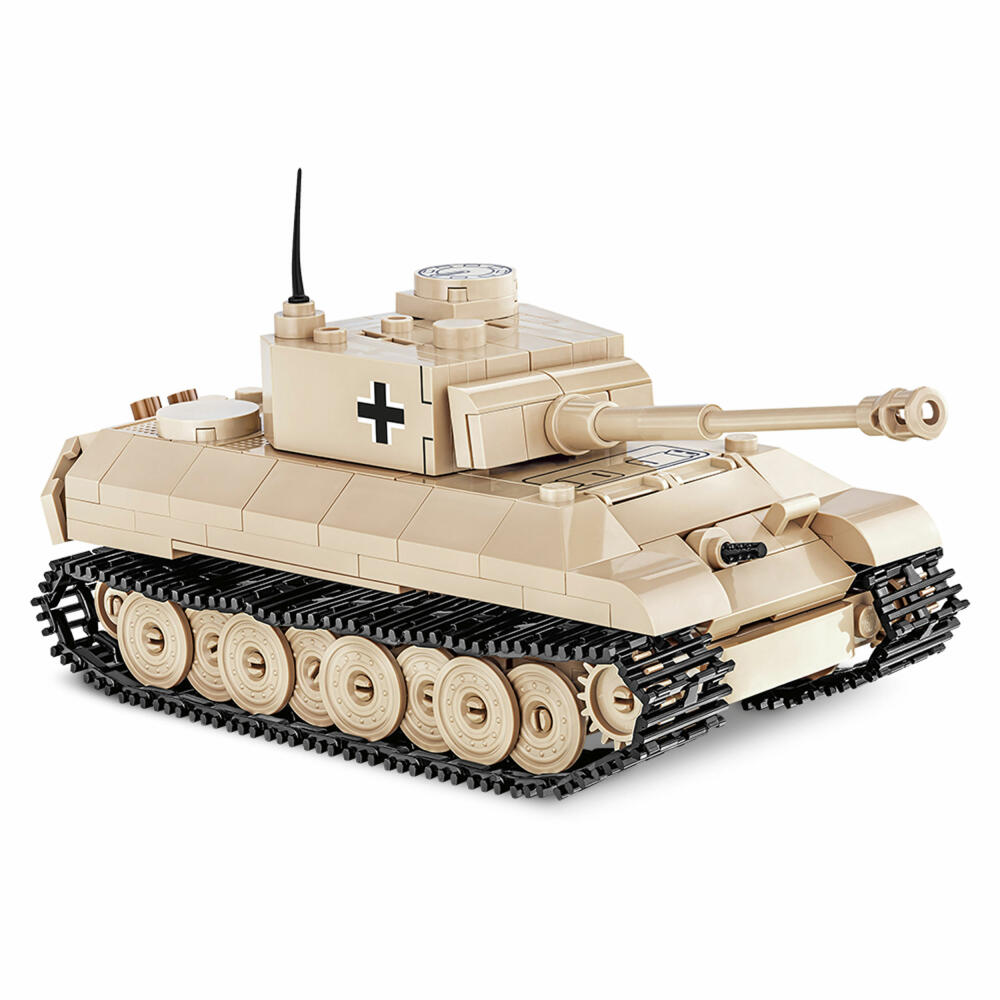 COBI Klemmbausteinset Panzerkampfwagen V Panther Ausf. G, World War 2 Historical Collection, Panzer, Spielfiguren, Klemmbausteine, Kunststoff, 298 Teile, 2713