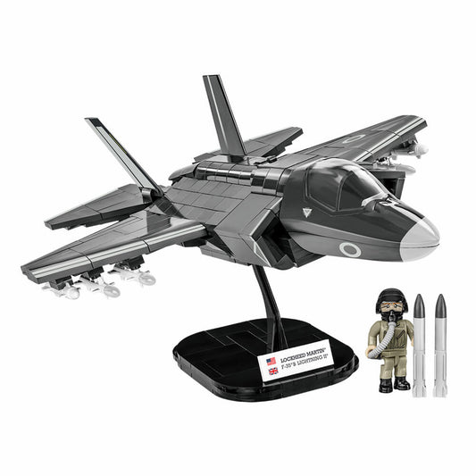 COBI Klemmbausteinset F-35B Lightning II Royal Air Force, Armed Forces, Flugzeug, Kampfflugzeug, Klemmbausteine, 570 Teile, 5830