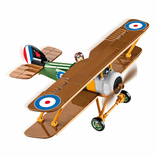 COBI Klemmbausteinset Sopwith Camel F.1, Great War Historical Collection, Jagdflugzeug, Spielzeug, Kunststoff, 175 Teile, 2987