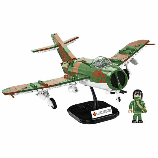 COBI Klemmbausteinset Lim-5 ( MiG-17F ) East Germany Air Force, Cold War, , , Klemmbausteine, 588 Teile, 5825