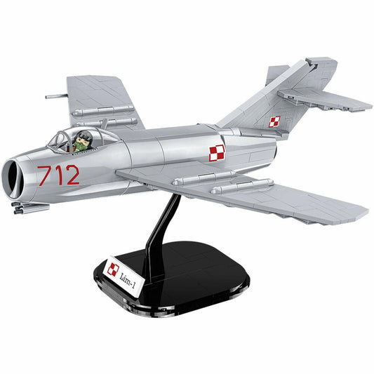 COBI Klemmbausteinset Lim-1 Polish Air Force 1952, Armed Forces, Flugzeug, Kampfflugzeug, Klemmbausteine, 504 Teile, 5822