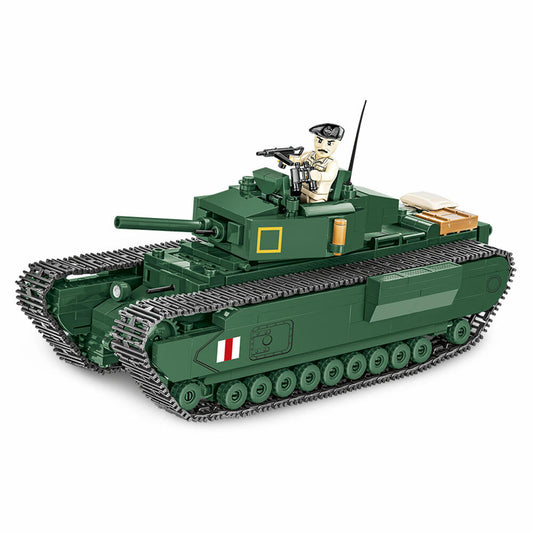 COBI Klemmbausteinset CoH 3 Churchill Mk. III, Company of Hereos 3, Spielfiguren, Spielzeug, Kunststoff, 654 Teile, 3046