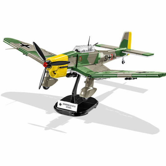 COBI Klemmbausteinset Junkers Ju 87B Stuka, World War 2 Historical Collection, Flugzeug, Klemmbausteine, Kunststoff, 495 Teile, 5730