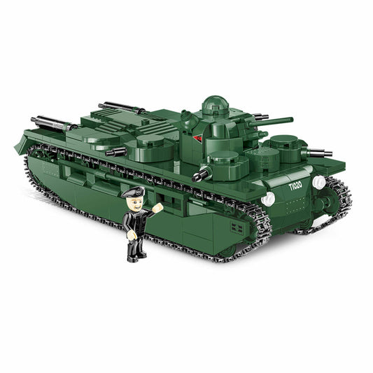 COBI Klemmbausteinset Vickers A1E1 Independent, Great War Historical Collection, Panzer, Spielzeug, Kunststoff, 886 Teile, 2990