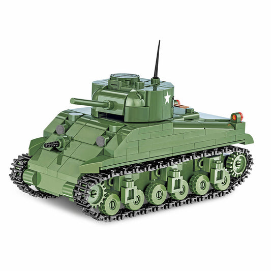 COBI Klemmbausteinset Sherman M4A1, World War 2 Historical Collection, Panzer, Spielfiguren, Klemmbausteine, Kunststoff, 310 Teile, 2715