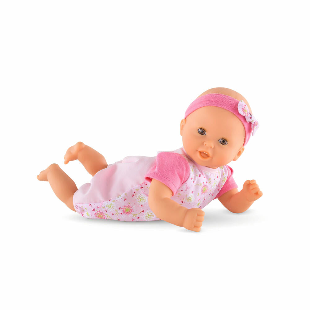 Corolle MPP Calin Melodies and Bussi, soft body doll with sleeping eyes, baby doll, doll, with vanilla scent, 9000100100