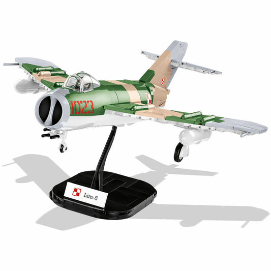 COBI Klemmbausteinset Lim-5 Polish Air Force 1959, Cold War, Flugzeug, Kampfflugzeug, Klemmbausteine, 575 Teile, 5824