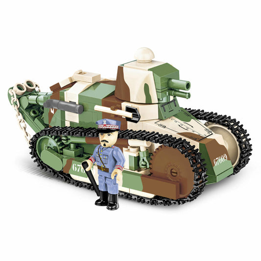 COBI Klemmbausteinset Renault FT Victory Tank 1920, Great War Historical Collection, Panzer, Spielzeug, Kunststoff, 304 Teile, 2992