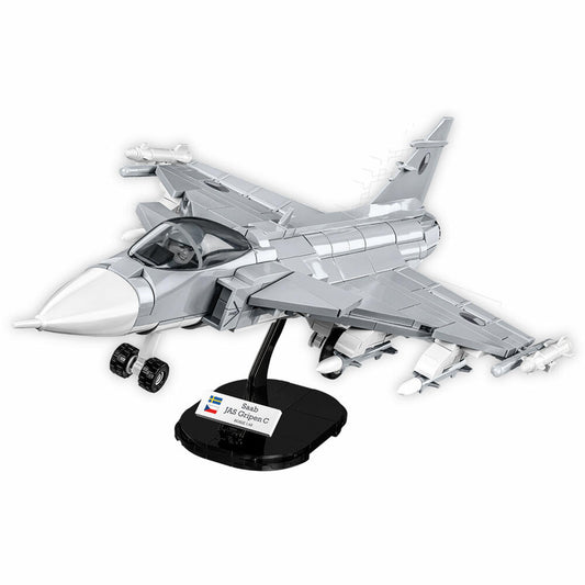 COBI Klemmbausteinset Saab JAS 39 Gripen C, Armed Forces, Flugzeug, Kampfflugzeug, Klemmbausteine, 465 Teile, 5828