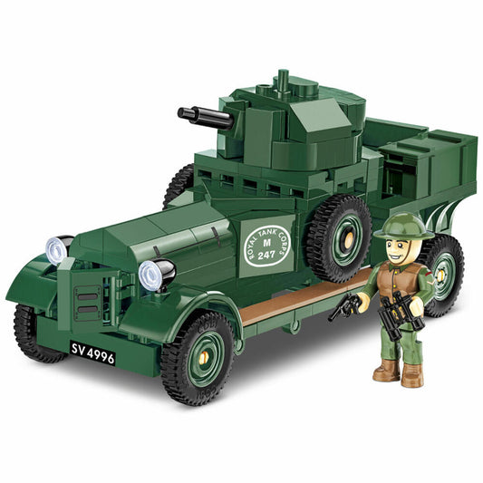 COBI Klemmbausteinset Rolls-Royce Armoured Car 1920 Pattern Mk I, Great War Historical Collection Historical Collection, Fahrzeug, Spielzeug, Kunststoff, 260 Teile, 2988