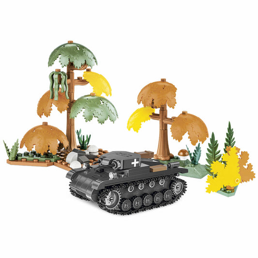 COBI Klemmbausteinset Panzer II Ausf. A, World War 2 Historical Collection, Panzer, Spielfiguren, Klemmbausteine, Kunststoff, 300 Teile, 2718