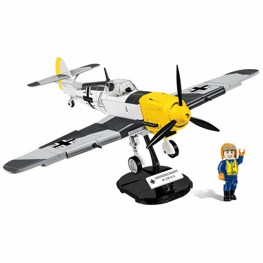COBI Klemmbausteinset Messerschmitt Bf 109 E-3, World War 2 Historical Collection, Flugzeug, Klemmbausteine, Kunststoff, 333 Teile, 5727
