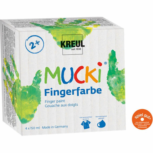C. KREUL MUCKI finger paints set of 4