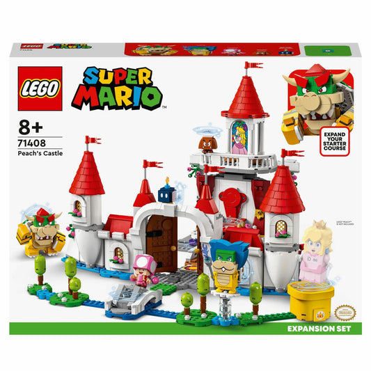 LEGO Super Mario Pilz-Palast Erweiterungsset, 1216-tlg., Bauset, Erweiterung, Ergänzung, Bausteine, Spielzeug, ab 8 Jahre, 71408