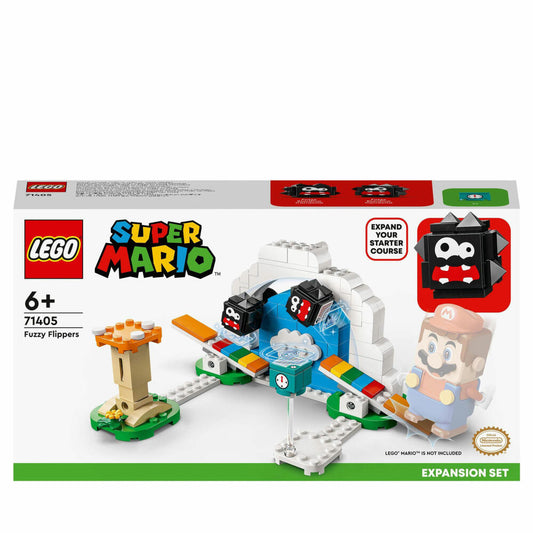 LEGO Super Mario Fuzzy-Flipper Erweiterungsset, 154-tlg., Bauset, Erweiterung, Ergänzung, Bausteine, Spielzeug, ab 6 Jahre, 71405