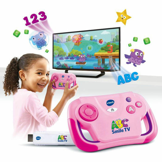 Vtech 80-613254 ABC Smile TV pink