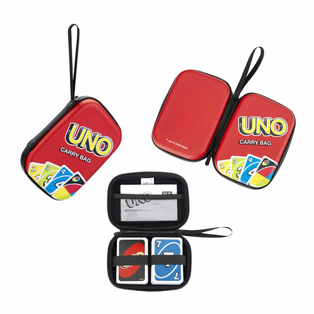 Theo Klein UNO carrying case, cover for card game, carry bag, storage, cards, 5901