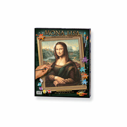 Schipper Painting by Numbers Mona Lisa, MNZ, Painting, Da Vinci, Museum Collection, 40 x 50 cm, 609130511
