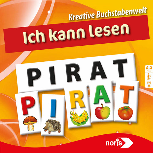 Noris I Can Read, educational game, reading game, puzzle game, German, children, game, 608985767