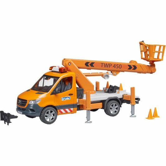 bruder 02679 MB Sprinter work platform with light + sound module