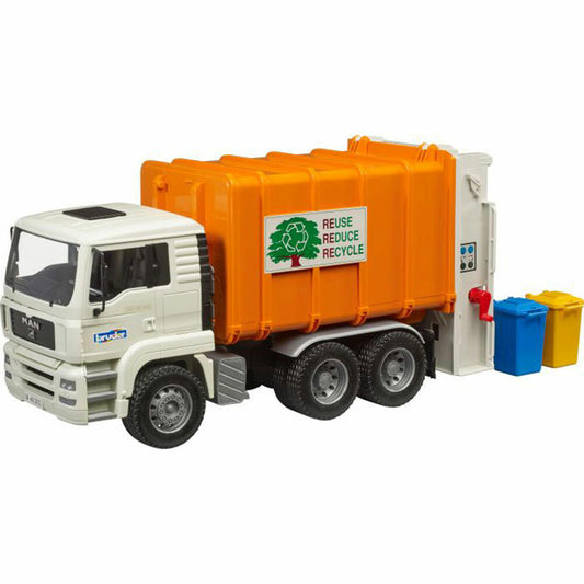 Bruder 02772 MAN TGA rear loader garbage truck