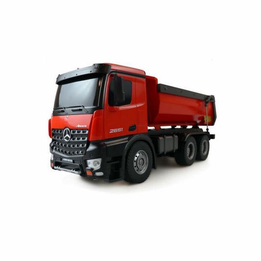 AMEWI Mercedes-Benz Arocs license truck tipper 1:18 4WD 2.4GHz RTR red