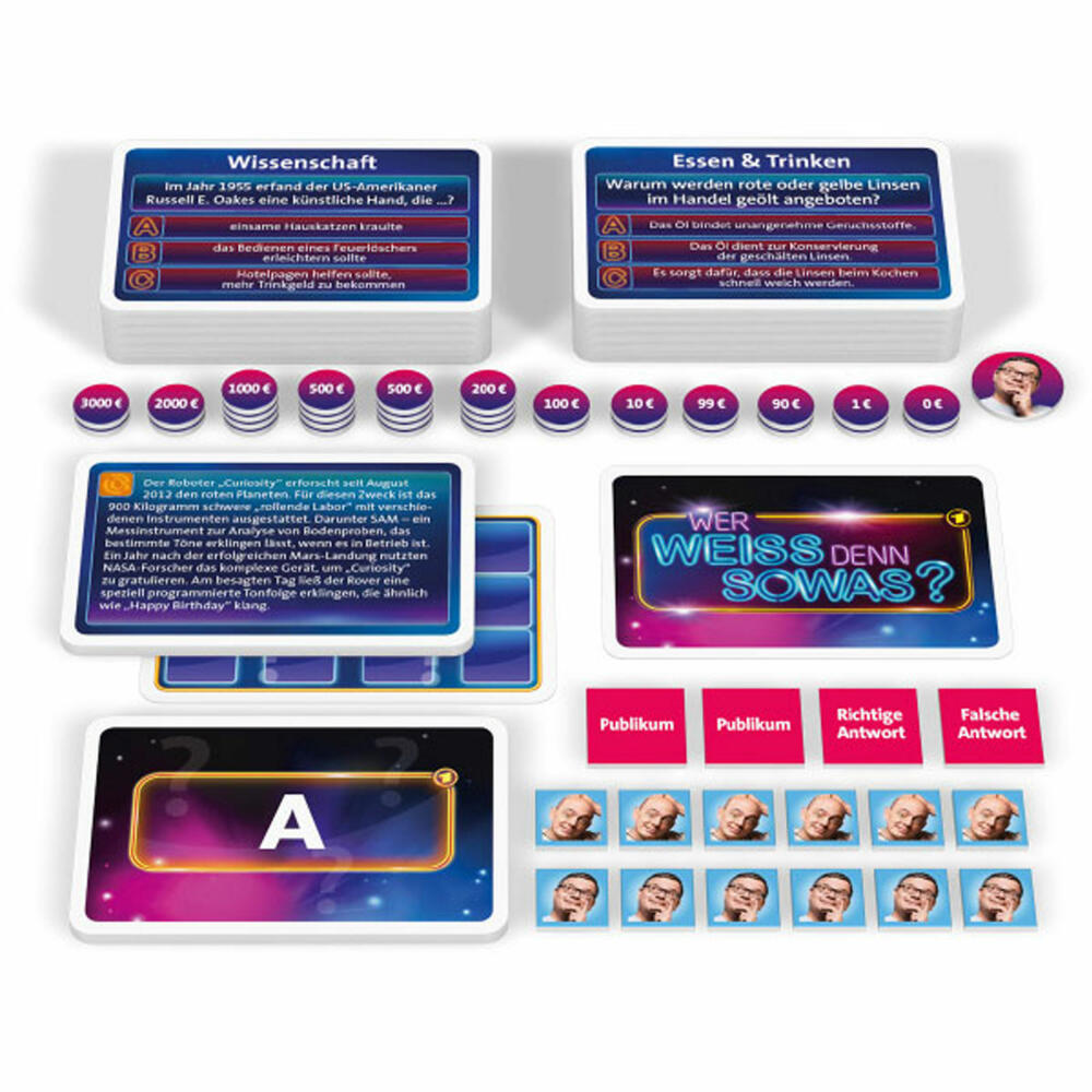Schmidt Spiele Who knows what? The travel variant, Bring-Me-Along game, Quiz game, Travel game, 51441