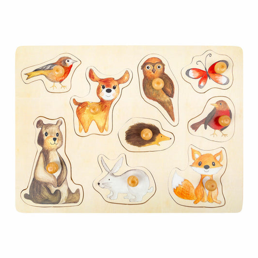 Legler Setzpuzzle Waldtiere