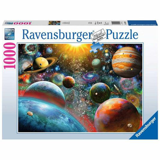 Ravensburger Puzzle Planeten, Erwachsenenpuzzle, 1000 Teile, 19858