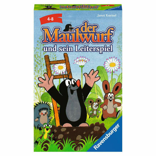 Ravensburger Reisespiel Der Maulwurf und sein Leiterspiel, für Kinder ab 4 Jahren, 20649