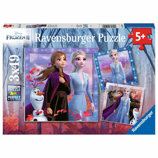 Ravensburger Kinderpuzzle Die Reise beginnt, Puzzle, 3x49 Teile, 05011
