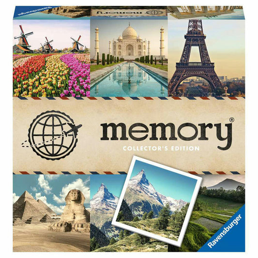 Ravensburger Spiel Collectors memory Schönste Reiseziele, für Kinder ab 6 Jahren, 27379