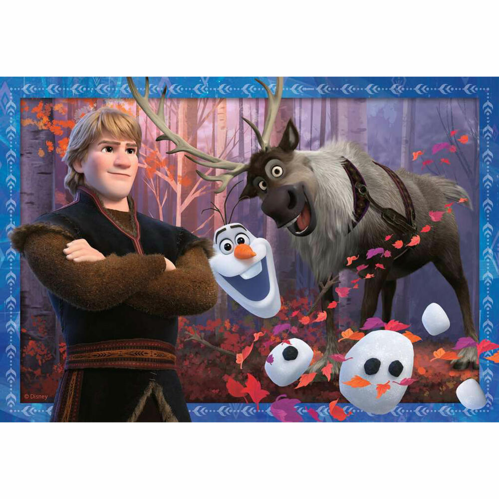 Ravensburger Kinderpuzzle Frostige Abenteuer, Puzzle, 2x24 Teile, 05010