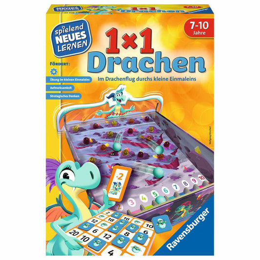 Ravensburger Lernspiel 1x1 Drachen, für Kinder ab 7 Jahren, 24976