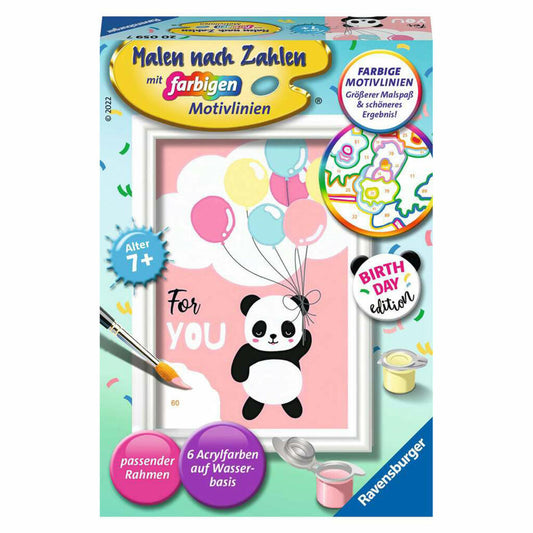 Ravensburger Malen nach Zahlen For You, Mal-Set für Kinder, 20059
