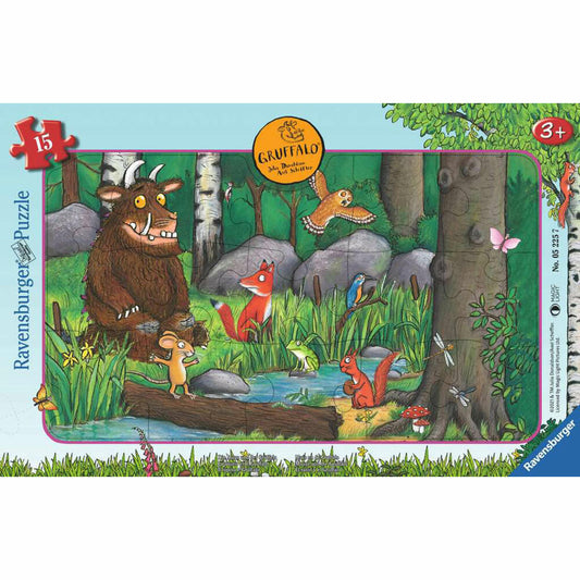 Ravensburger Kinderpuzzle Die Maus und der Grüffelo, Puzzle, 15 Teile, 05225