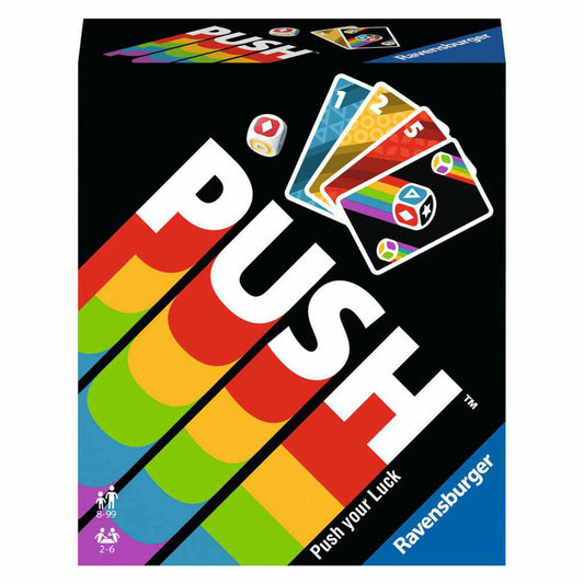 Ravensburger Kartenspiel PUSH, für Kinder ab 8 Jahren, 26828