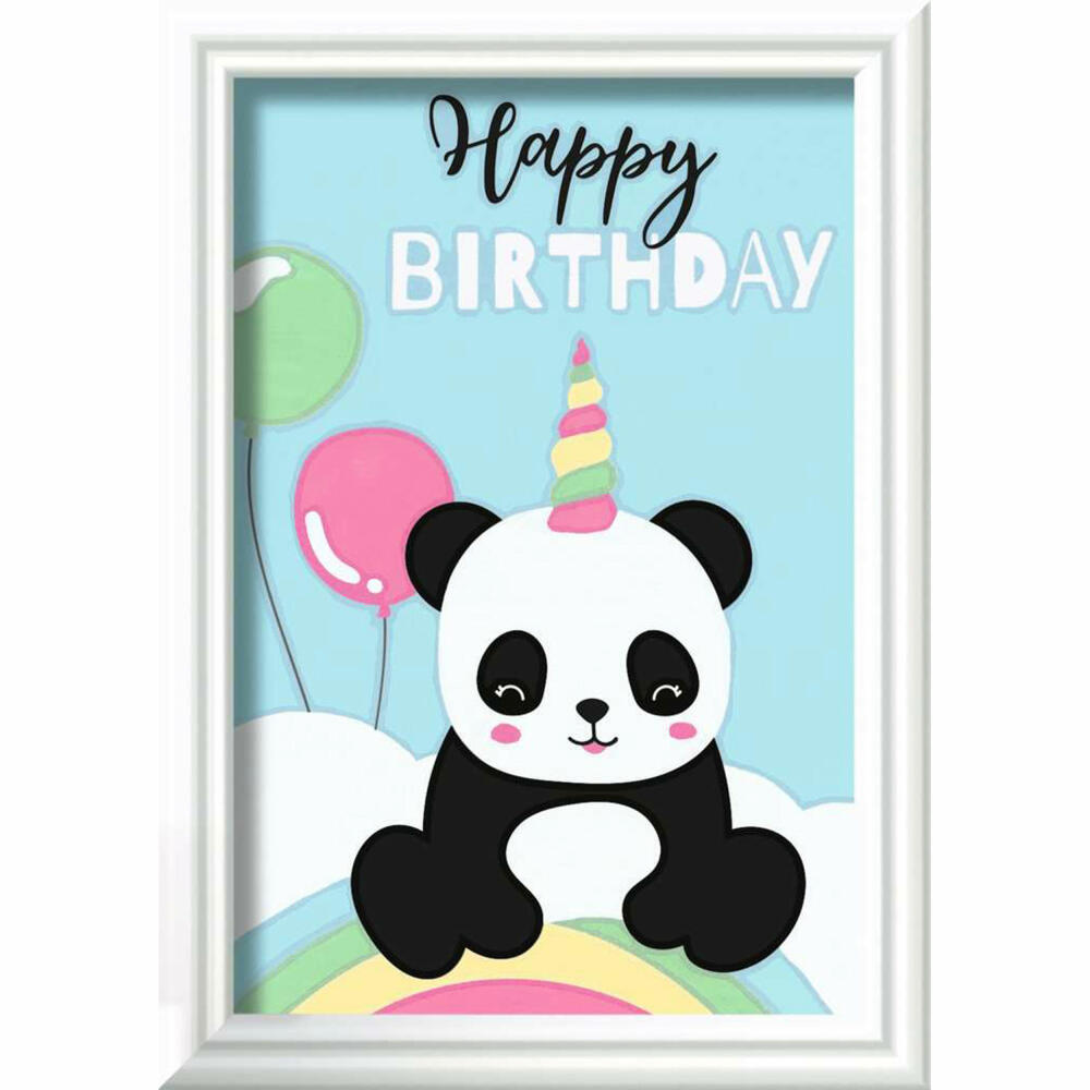 Ravensburger Malen nach Zahlen Happy Birthday, Mal-Set für Kinder, 20057