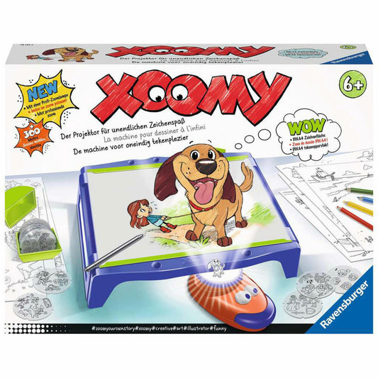 Ravensburger Zeichentisch Xoomy Maxi A4, Zeichenunterlage, Projektor, 18135