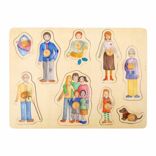 Legler Setzpuzzle Familie und Freunde