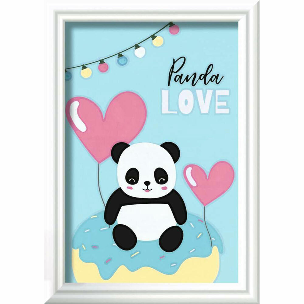 Ravensburger Malen nach Zahlen Panda Love, Mal-Set für Kinder, 20058